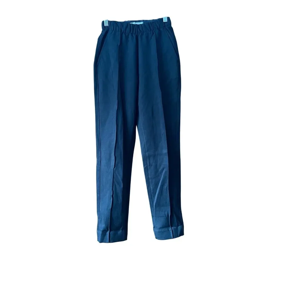 NWT Everlane Women's The Dream Ankle Pant Tapered Leg Minimalist Black Size XXS